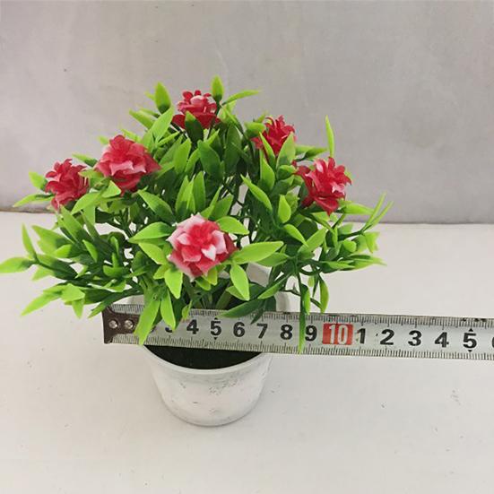 Kreatywna fałszywa roślina Bonsai symulująca zieloną dekorację