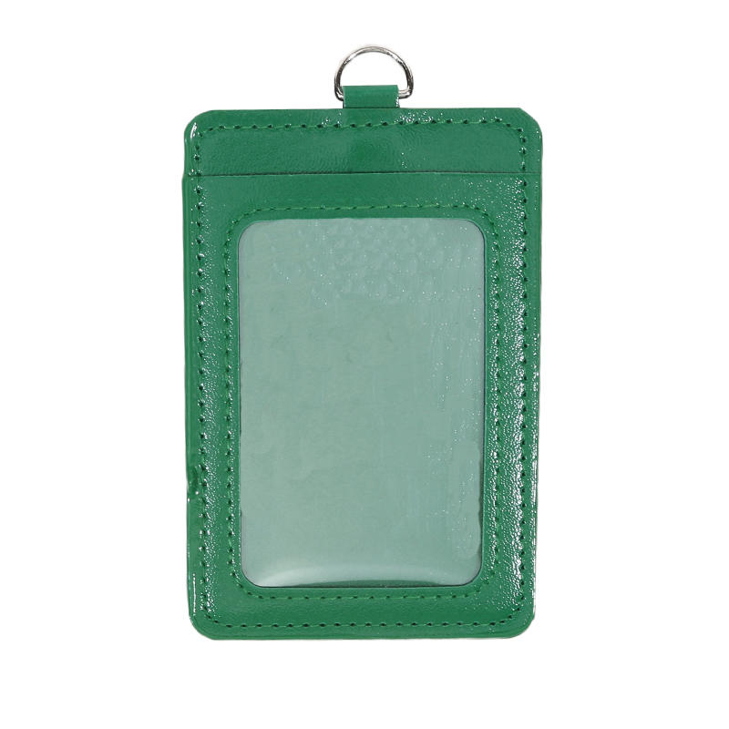 Simple Chest Card Holder Multi Slot PU ID Card Holder Practical and Durable Factory Work Card Student Card Holder