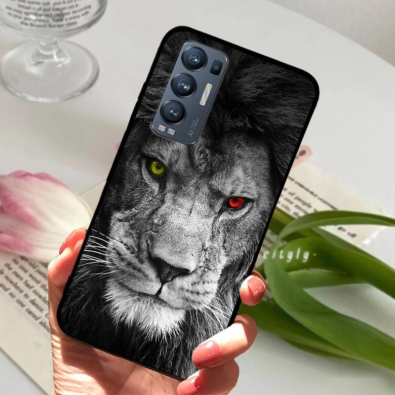 Pro pouzdro OPPO Find X3 Neo Cool zvířata Měkký silikonový zadní kryt Pro pouzdra na telefon OPPO Find X3 Neo 5G X 3 Lite X3lite X3Neo CPH2207