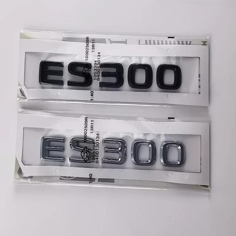 ABS Car Body Trunk Emblem Sticker Rear Badge Letter Decal Accessories for v222 ES200 ES240 ES250 ES260 ES300 ES350 222v