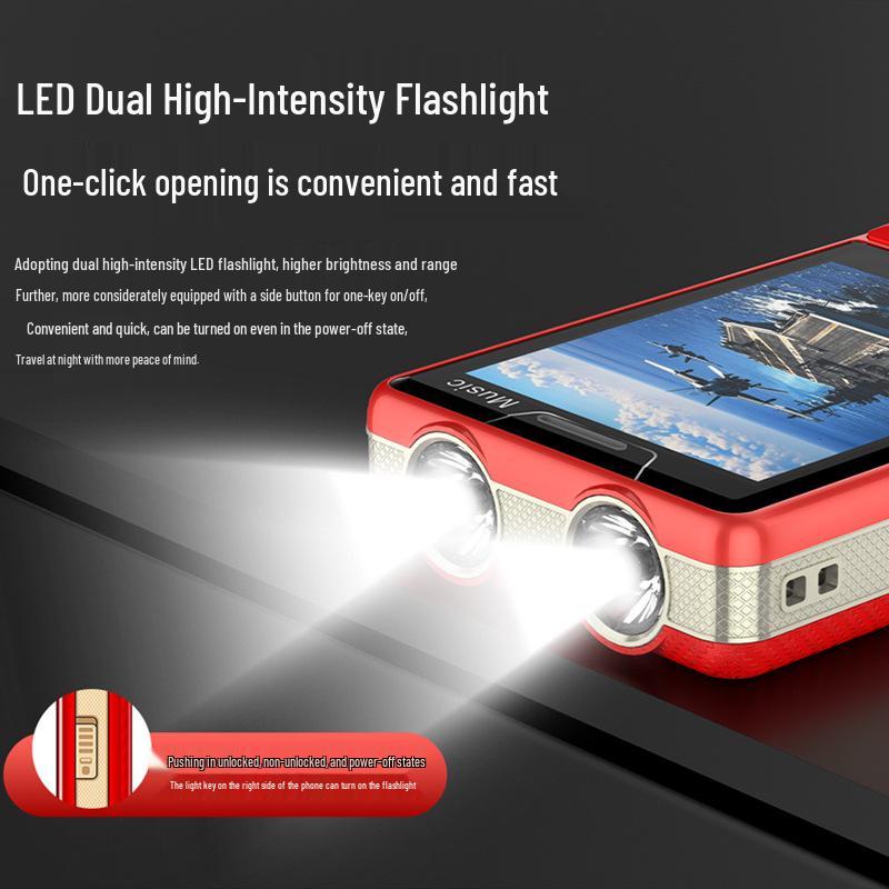 Super Strong Signal 4G/5G Elderly Phone - Long Standby, 90-Day Battery, Full Netcom Capability