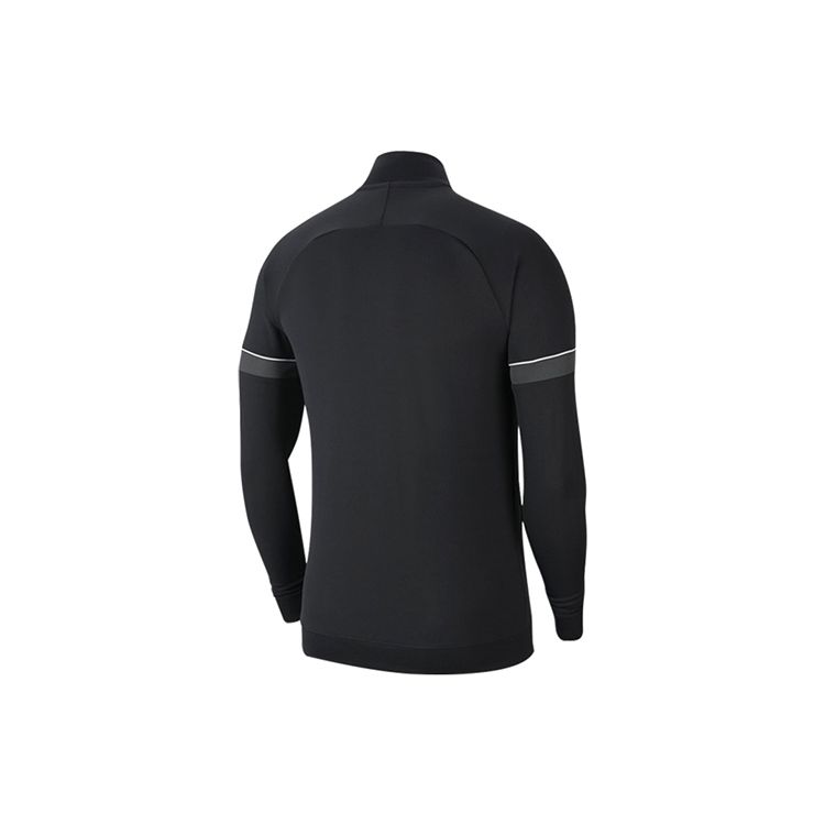 Nike Striped Color-Block Outdoor Zip Jacket Men Outerwear Black CW6113-014