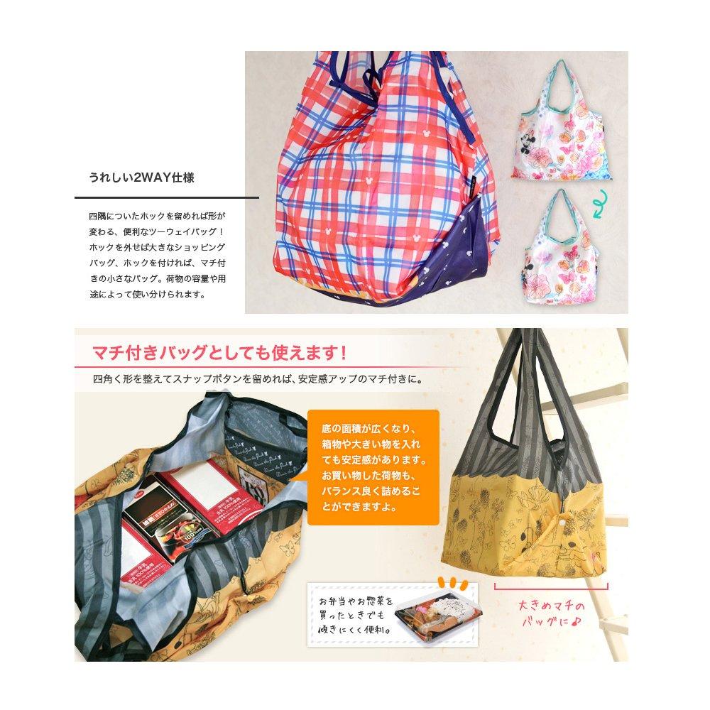 Prairie Dog Disney 2-Way Eco Bag, Hydrangea and Tinker Bell, W53 X H40cm