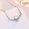 Lindon Women Necklace Pendant Copper Alloy Zircon Fashion Gift