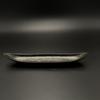 Leaf-Shaped Japanese Sushi Plate - Creative Underglaze Ceramic Dish for Restaurants