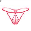 Sexy dentelle sangle G-String évider élastique string sous-vêtements femmes caleçons