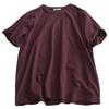 Cotton Summer Clothes Women's New Solid Color Round Neck Loose Base Short-sleeved T-shirt Women's Loose Clothes