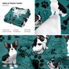 Cute Boston Terrier Blanket Soft Cozy Flannel Boston Terrier Throw Blankets Bedding Decor for Kids Adults Boston Dog Lover Gifts