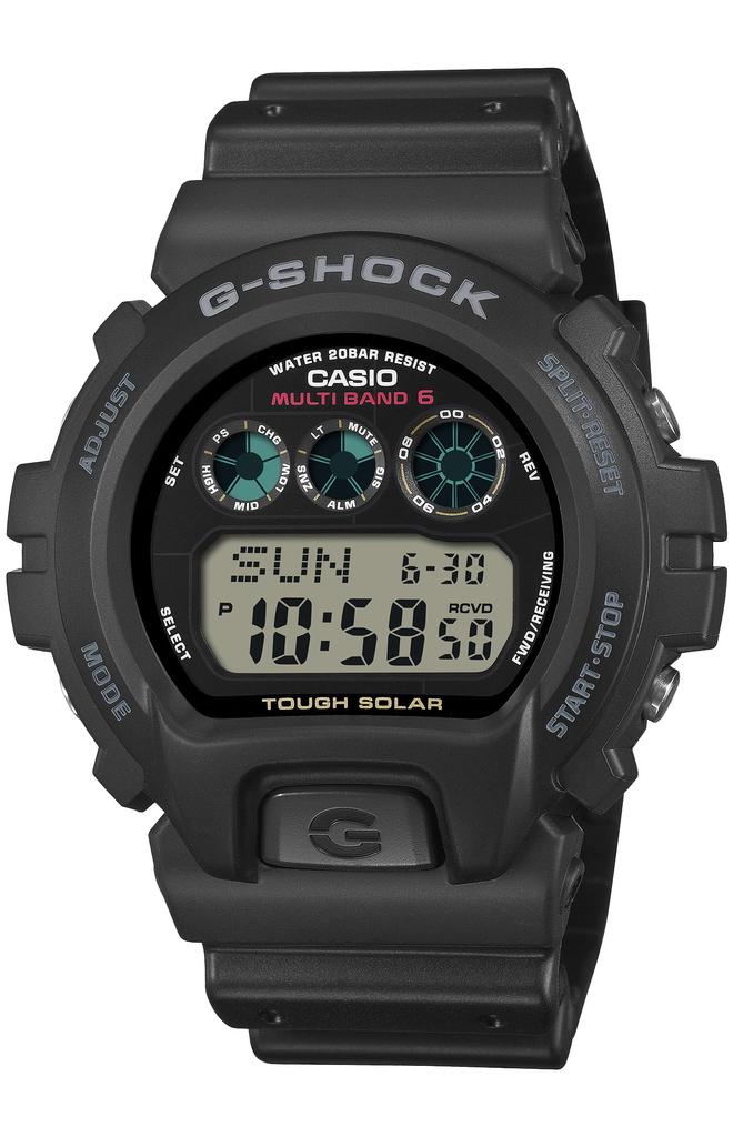 Casio Solar Black G-Shock GW-6900U-1JF Men's Radio-Controlled Watch,