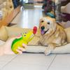 Dog Toy Latex Cartoon Animal Shape Sound Bite-Resistant Easy-To-Clean Pet Toy