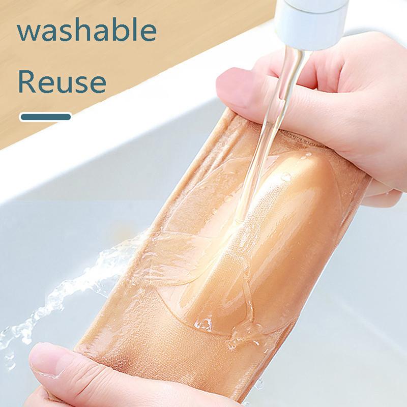 Fersen Socken Silikon Anti-Riss Schuhpolster Unisex Schmerzlinderung Fußpflege Socke