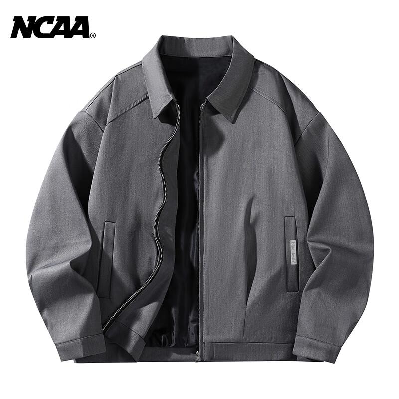 

NCAA Unisex Vintage Lapel Zipper Jacket M