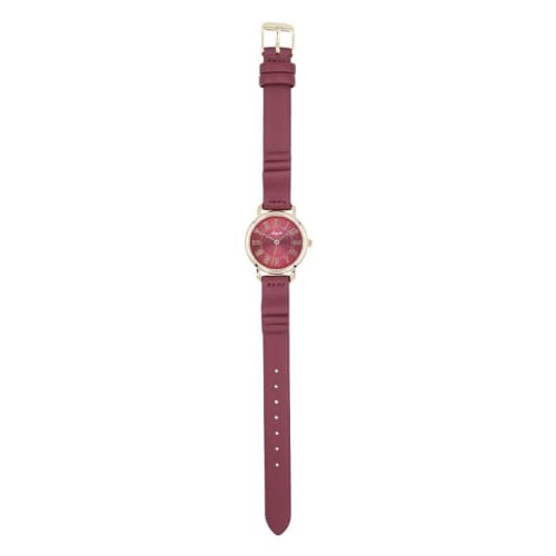 Follow Fragola Ribbon Motif Watch N01624S-1 WIN Women's Red