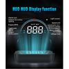 M8 Car HUD Head Up Display OBD2 Overspeed Warning Auto Electronic Water Temperature LED Digital Projector Windshield