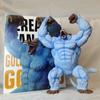 Anime  Golden Ape King Kong Transformable Desktop Ornament Handmade Model Action Figure Collectible Toy Birthday Gift