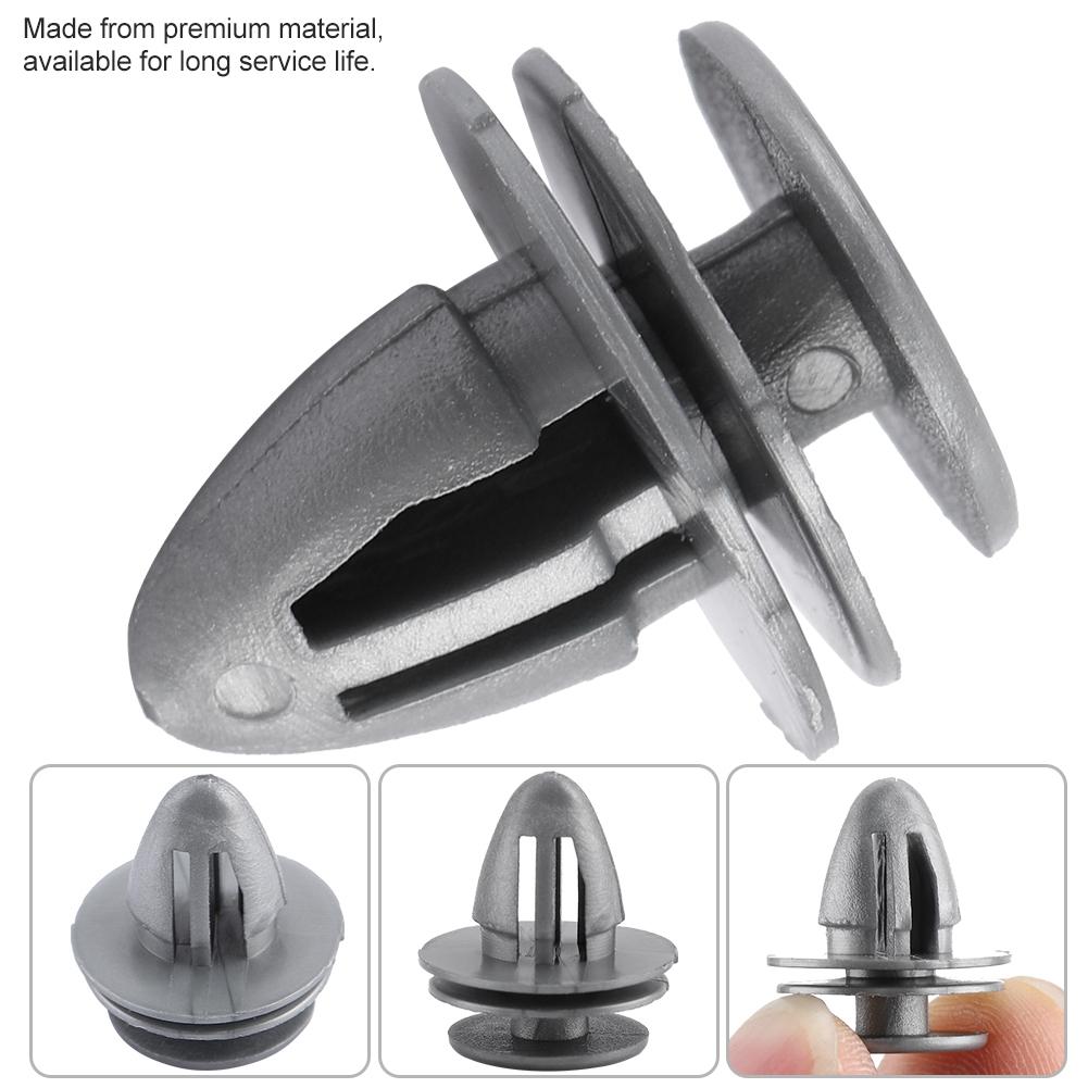 Car Door Panel Bumper Trim Clips Fastener Rivet Kit for Honda Accord Civic CR V Del Sol 50Pcs
