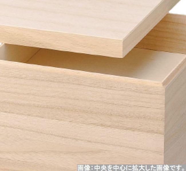 Outdoor Lunch Box Made In Paulownia X X J-kitchens (Lunch Box) Japan, 3-Tier, 7-inch Wooden, Wood, 22.0cm 22.0cm 17.6cm