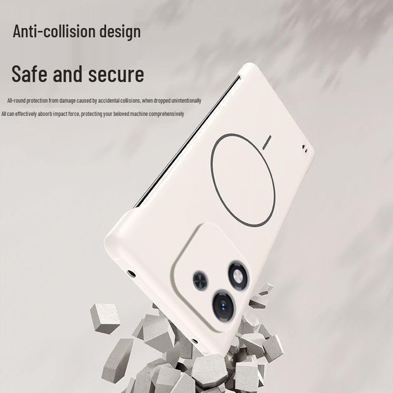 Honor X70i Ultradünne rahmenlose magnetische Hülle - High-End Anti-Drop Halb-Pack Schutzhülle
