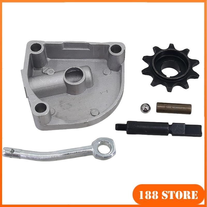 For 3 Holes Clutch Cover Clutch Arm Camshaft Nut Kit Fit 80cc Motorized Bicycle Accessories 10 Tooth Drive Sprocket
