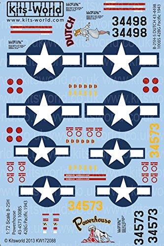 

Platz 172088 Армия США Митчелл Электростанция Армия США Митчелл [1/72 B-25H B-25H Dutch]