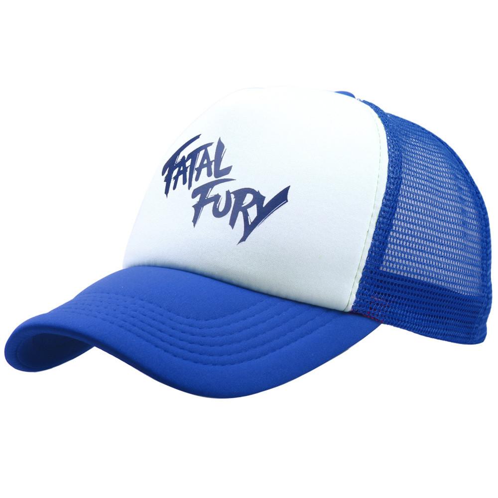 Fatal Fury Cartoon Cotton Baseball Cap With Adjustable Fit For Summer Outdoor Wear