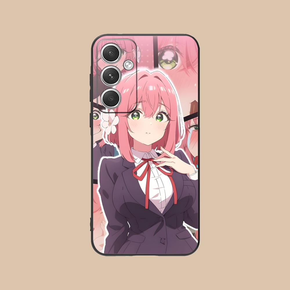 Anime Hakari Hanazono Matte Mobile Phone Case for Samsung Galaxy S26 S25 S24 S23 S22 S21 S20 Note20 Plus FE Ultra Colorful Cover