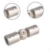 Corner Connector for Curtain Rods, Adjustable Angle, Universal Connection Bathroom Glass Doors,