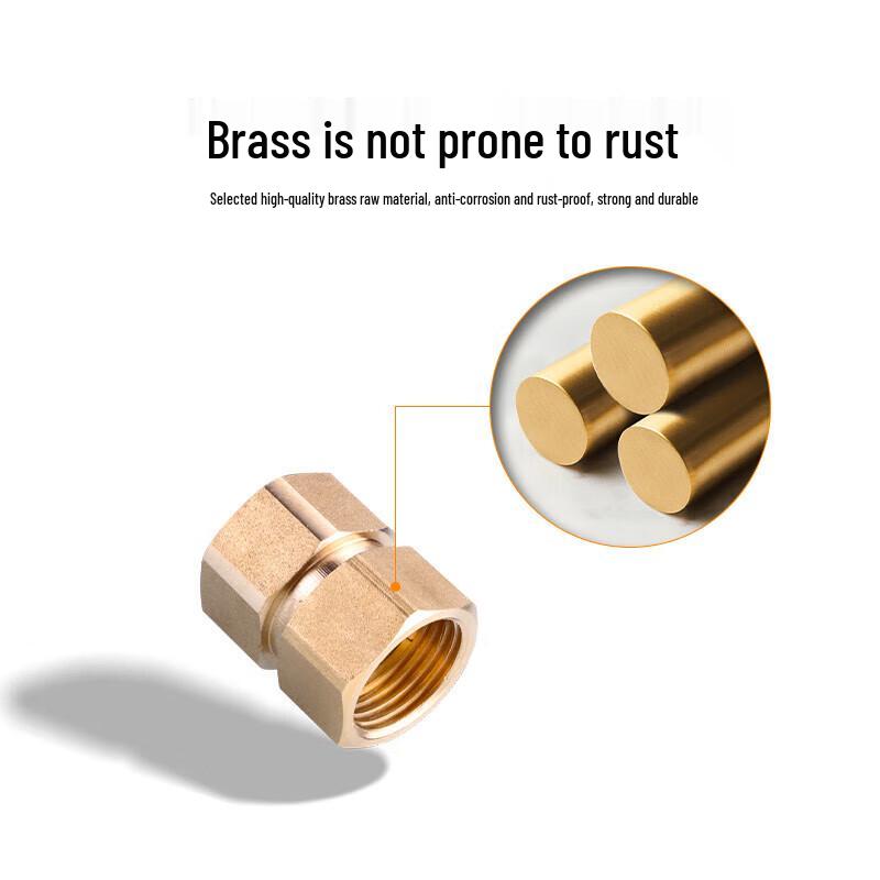 Brass Equal Straight Union Pipe Fitting