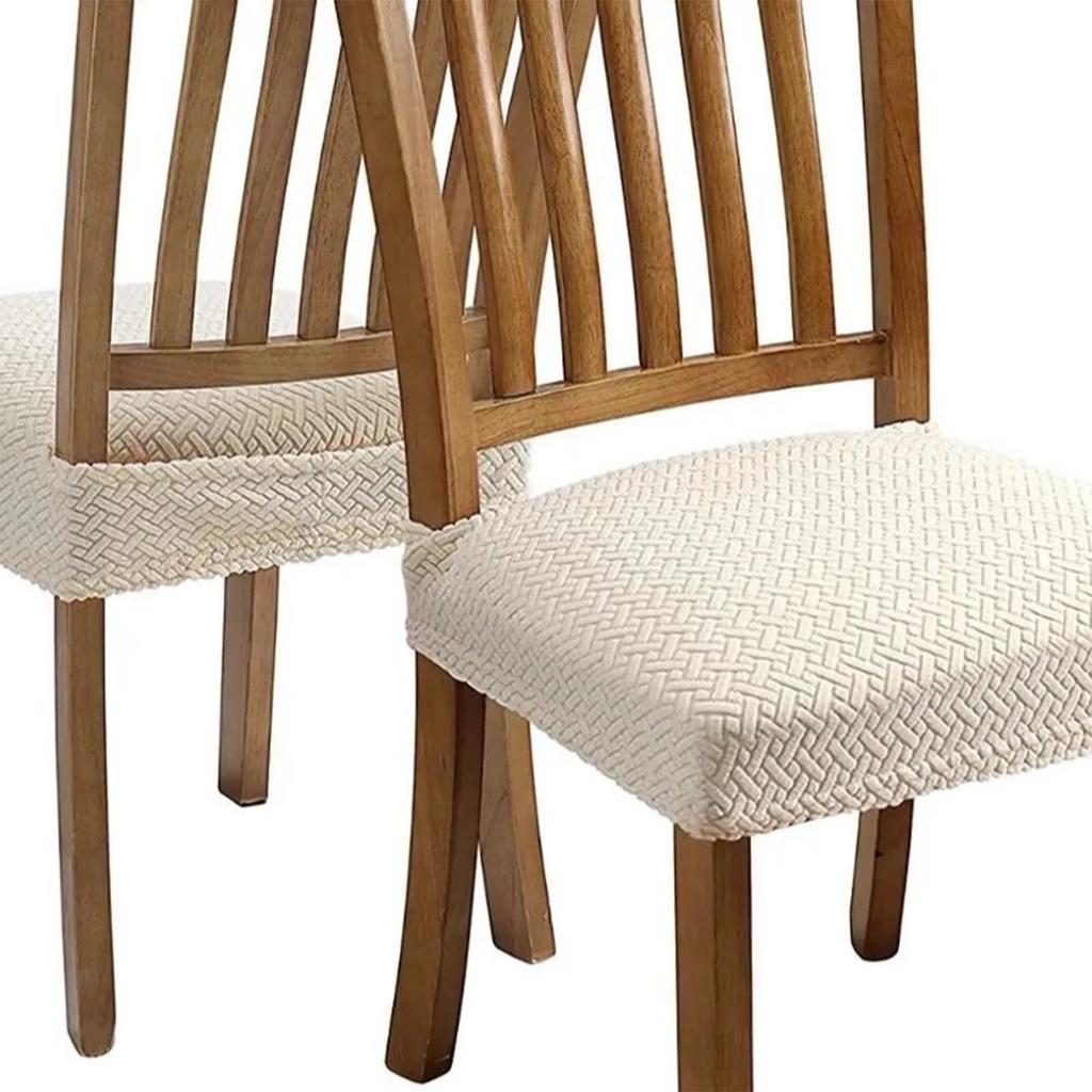 Chair Cover Universal Four Seasons Universal Solid Color New  Thickened Stool Cushion Cover