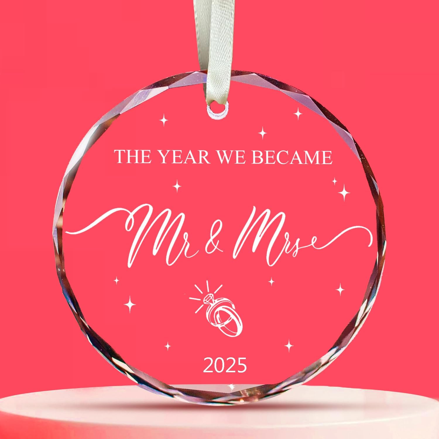 Pregnancy Announcement Gifts, Expecting Baby Ornament 2026 Decoration, Baby Coming Soon Ornament, Pregnancy Announcement Gifts for Family, Husband, Mr&mrs