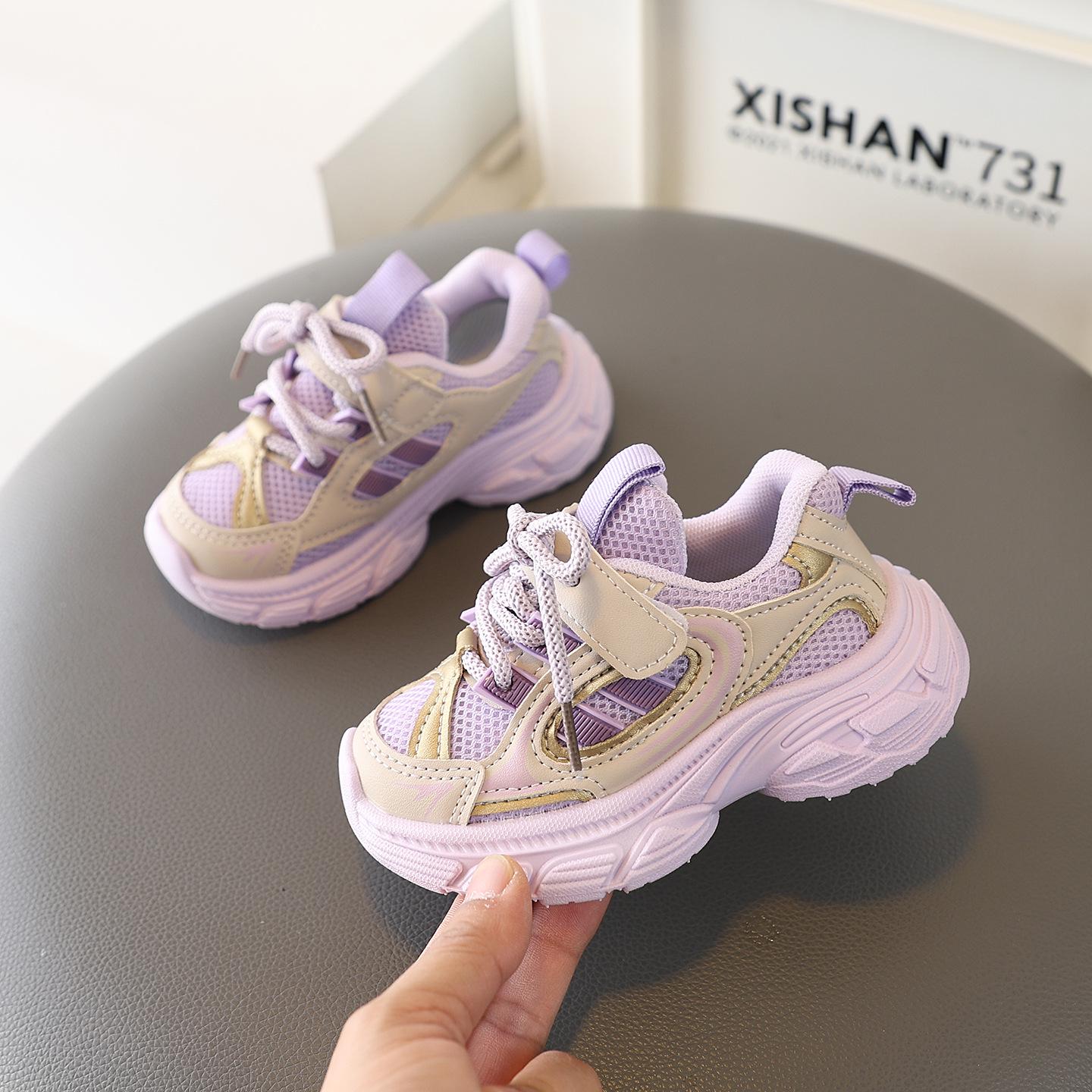 Spring 2026 Baby & Toddler Soft Sole Non-slip Walker & Sports Shoes for Boys & Girls 5 pairs size 21-25