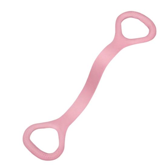 Silicone Figure 8 Resistance Band Anti-slip Men Women Arm Shoulder Stretch Strength Training Exercise Elastic Strap Fitness Tension Rope