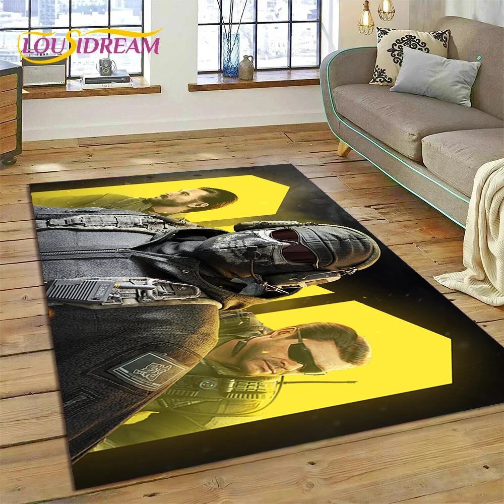 Call of Duty War Game Gamer COD Teppich für Schlafzimmer Wohnzimmer Zuhause Sofadekoration, Kinder Spiel Große Dekoration Bodenmatte Geschenk