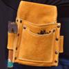 Waist Pocket Tool Bag Carpenter Nail Belt Portable for Construction Woodworking Yellow