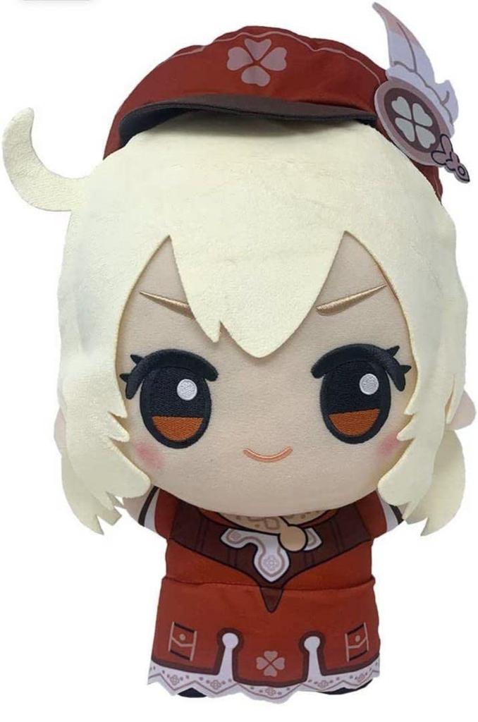 Genshin Bigger Chibi Plush Fleeing Klee Impact Toy, Sun,