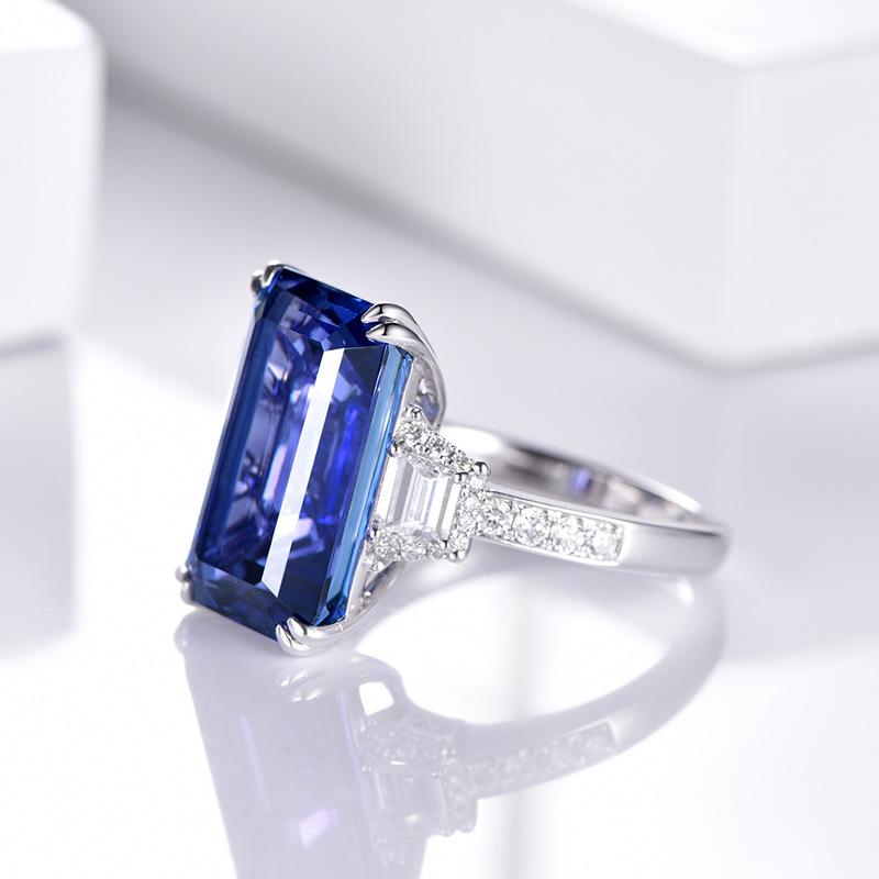 Sace Gems Classic Copper Alloy Zircon Ring Ladies Jewelry Wedding Promise Party Gift