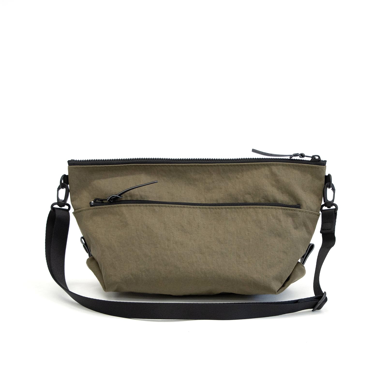 

[Root] Root 2-Way Sacoche Neo KONBU Twill Shoulder Bag, Unisex, Lightweight, Water-Repellent (Olive)
