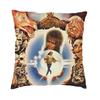 Labyrinth Pillow Covers Sofa Adventure Fantasy Movie Luxury Cushion Cover Velvet Pillowcase
