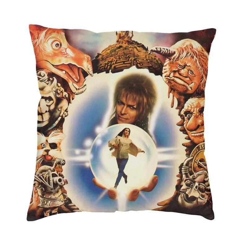 

Luxury Labyrinth Hoggle Cushion Cover Soft Oil Painting Pillow Case Home Decorative Pillowcase 30x30cm