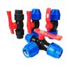 Válvula de bola de tubería PE Unión de conector rápido, Válvula en T, Válvula de fusión sin calor, Accesorios de conexión rápida para reparación de emergencia.