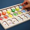 Learning Logic Board Kids Early Education Toy Color Shape Skills Recognition