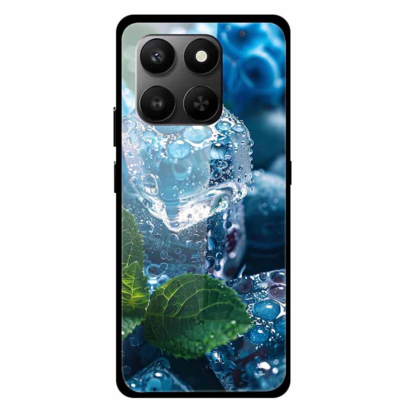 

Case For Honor 400 Smart 5G 200 Pro Glass Cover Bumper for Honor play 10t 5g Colour Phone Cases Hard Tempered Back Cover Funda -Honor 200 PRO