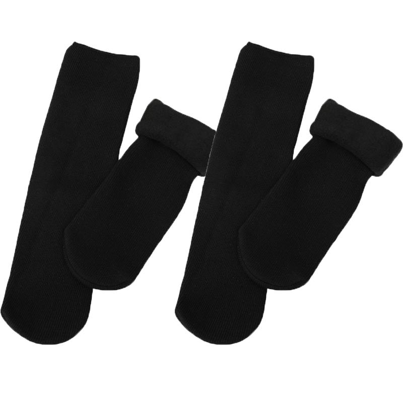 

2/1 пары зимних кашемировых утепленных носков для женщин, хлопковые термоноски из шерсти, теплые чулки для дома, спальные сапоги для снега, махровые носки 1pair