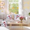 Christmas Snowman Pillowcase Cover Home Decor Sofa Cushion Cover 450*450mm