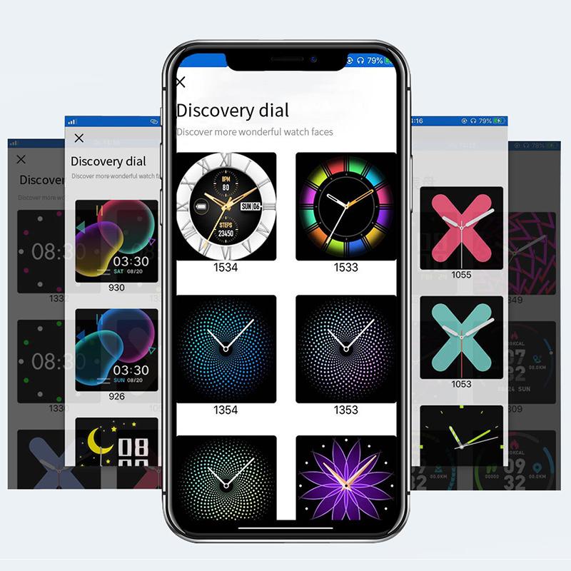 Смарт-часы 8 цветов Bluetooth-вызов Смарт-часы Мужчины Женщины Спортивный режим Монитор — фото 9