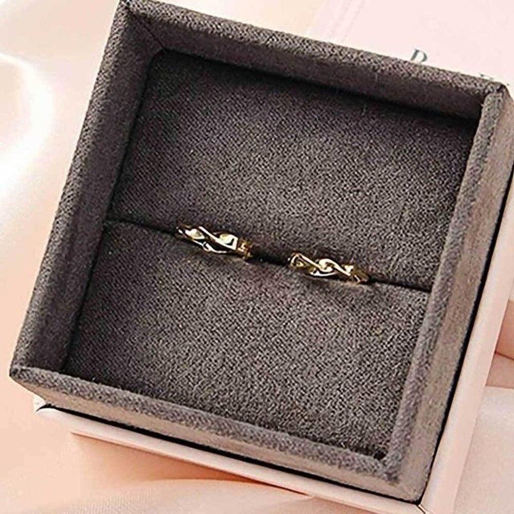 

925 Silver Earrings Twist Ring Women s Silver Earrings (Wfgwbqe)