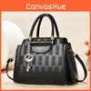Chic And Spacious Pu Handbag For Women With Multiple Color Options And Comfort