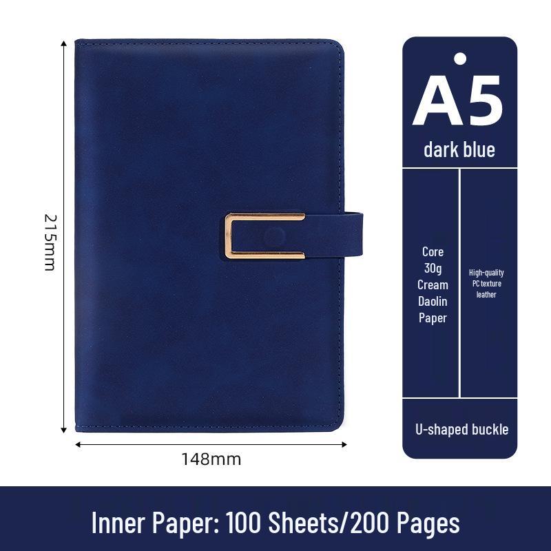 Custom A5 Notebook with Logo - Corporate Meeting Diary & Gift Box Set