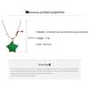 Dopamine Resin Orange Pitaya Watermelon Bead Leather Necklace - Personalized High-End Sweater Chain for Women