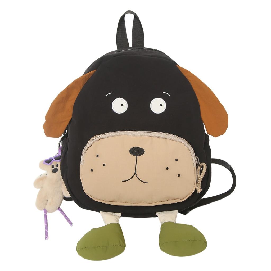 Schoolbag creative puppy styling schoolbag trendy new Korean high-value women's backpack large-capacity cartoon backpack